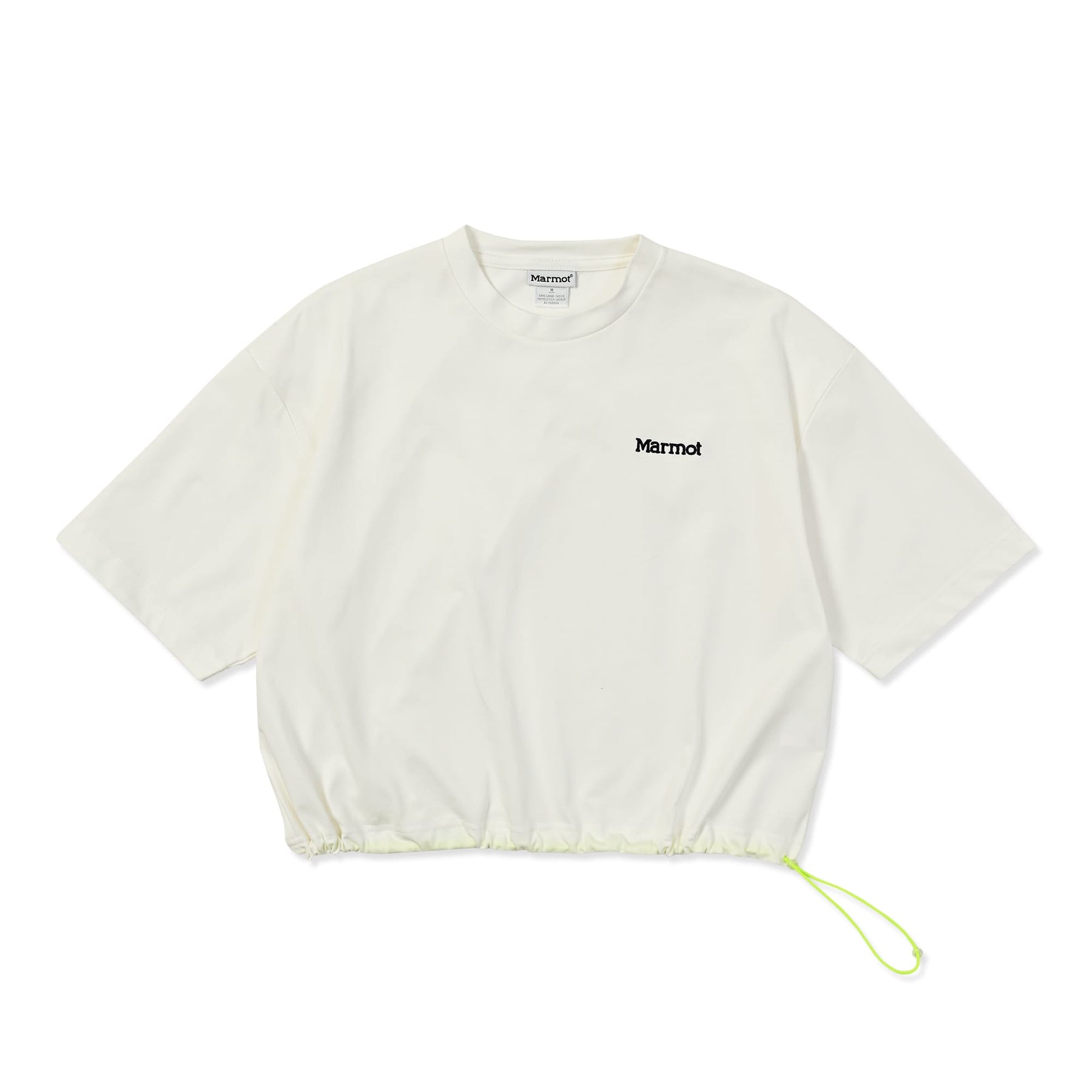 W's Marmot Cropped Cord T-Shirt(ウィメンズ マーモットクロップドコードティーシャツ)