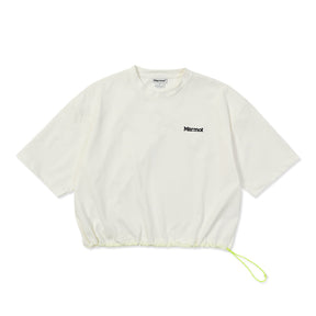 W's Marmot Cropped Cord T-Shirt(ウィメンズ マーモットクロップドコードティーシャツ)