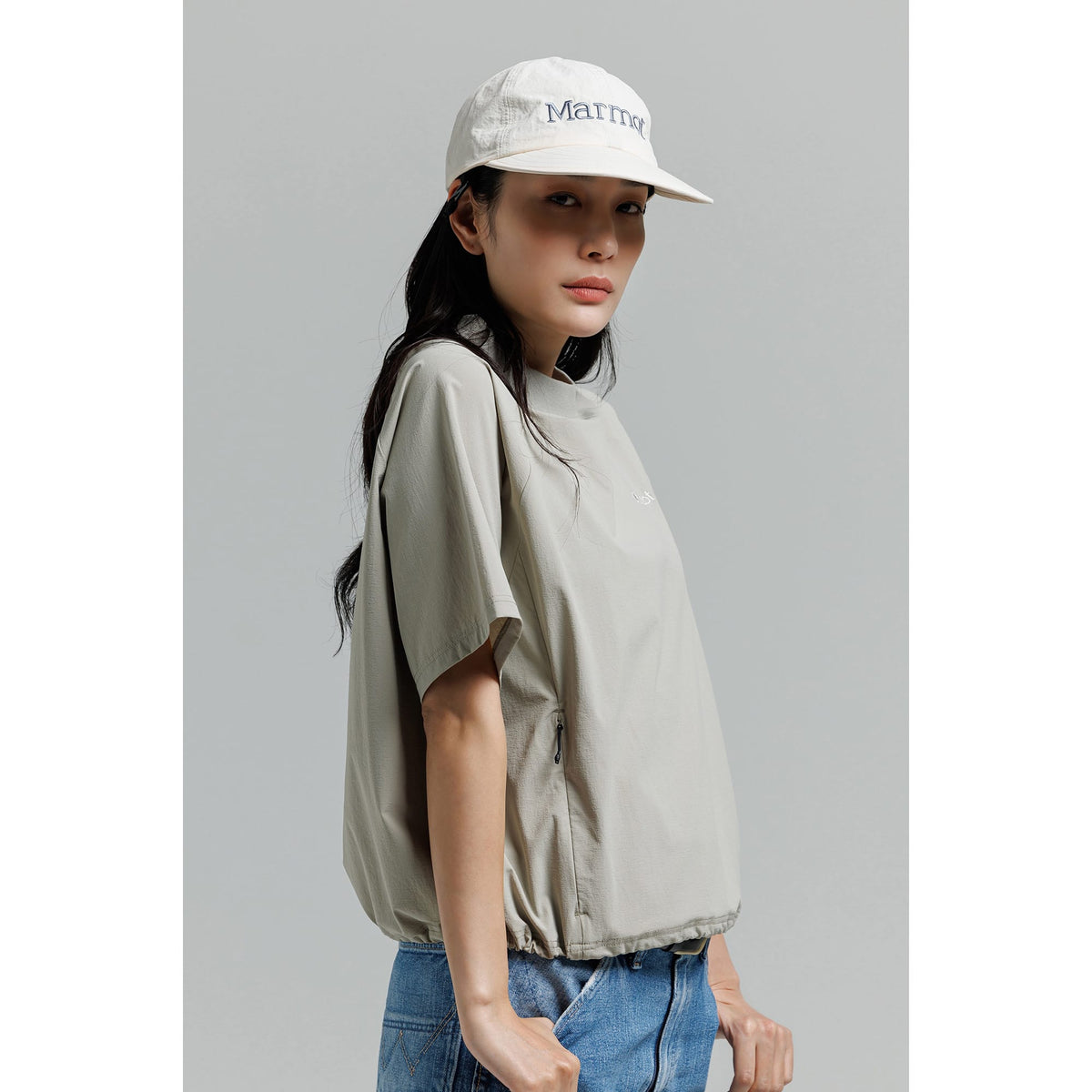W's MMT Light 4way Woven S/S (ウィメンズ マーモットライトフォー