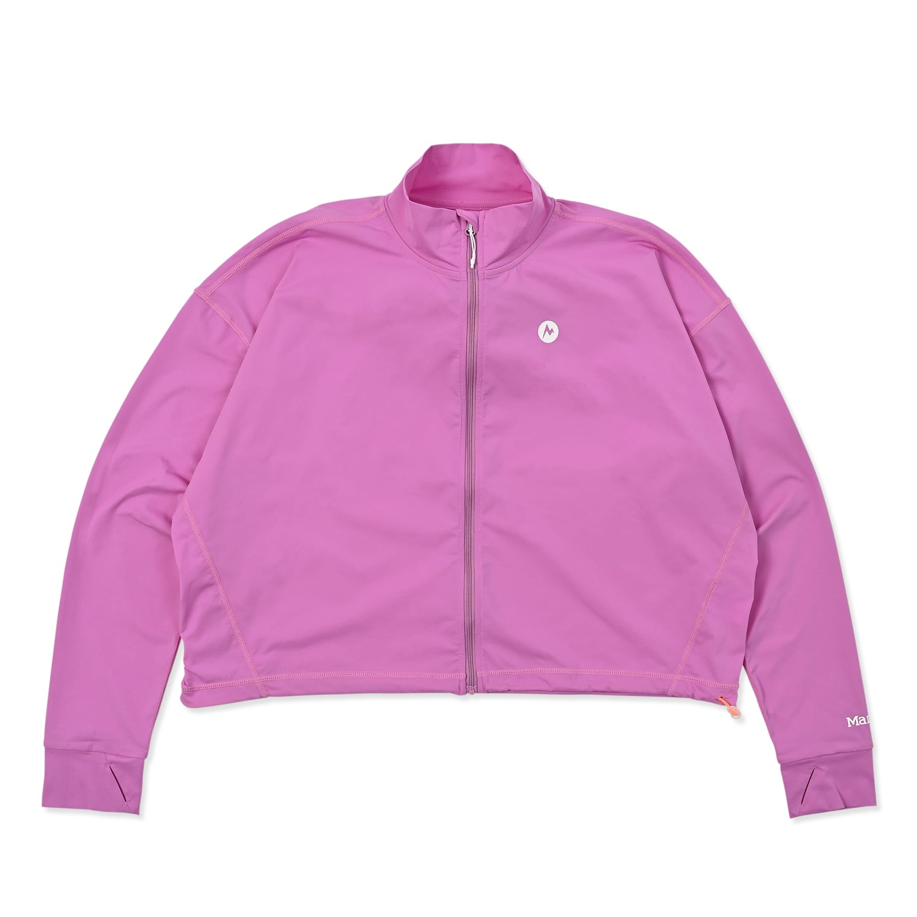 新品未使用　定価8万　Max Mara ナイロンジャケット　水玉　ドット柄ピンク W's Mt.RashGuard Full-zip(ウィメンズ マウンテンラッシュガード
