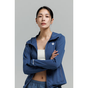 W’s Mt.RashGuard Hoodie(ウィメンズ マウンテンラッシュガード フーディ)