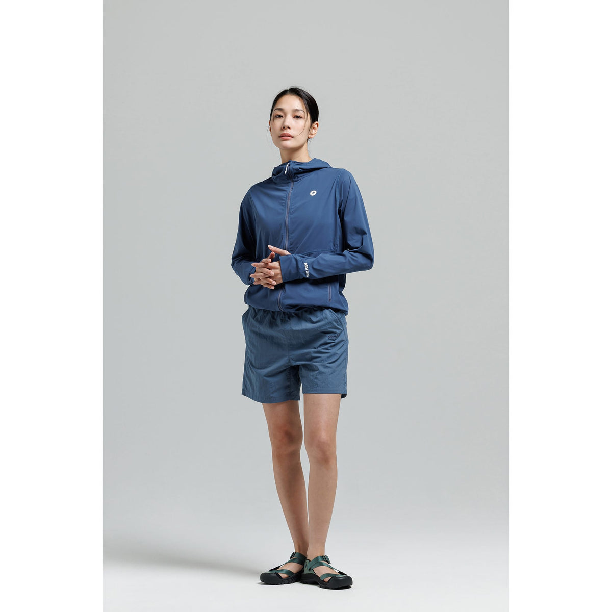 W’s Mt.RashGuard Hoodie(ウィメンズ マウンテンラッシュガード フーディ)