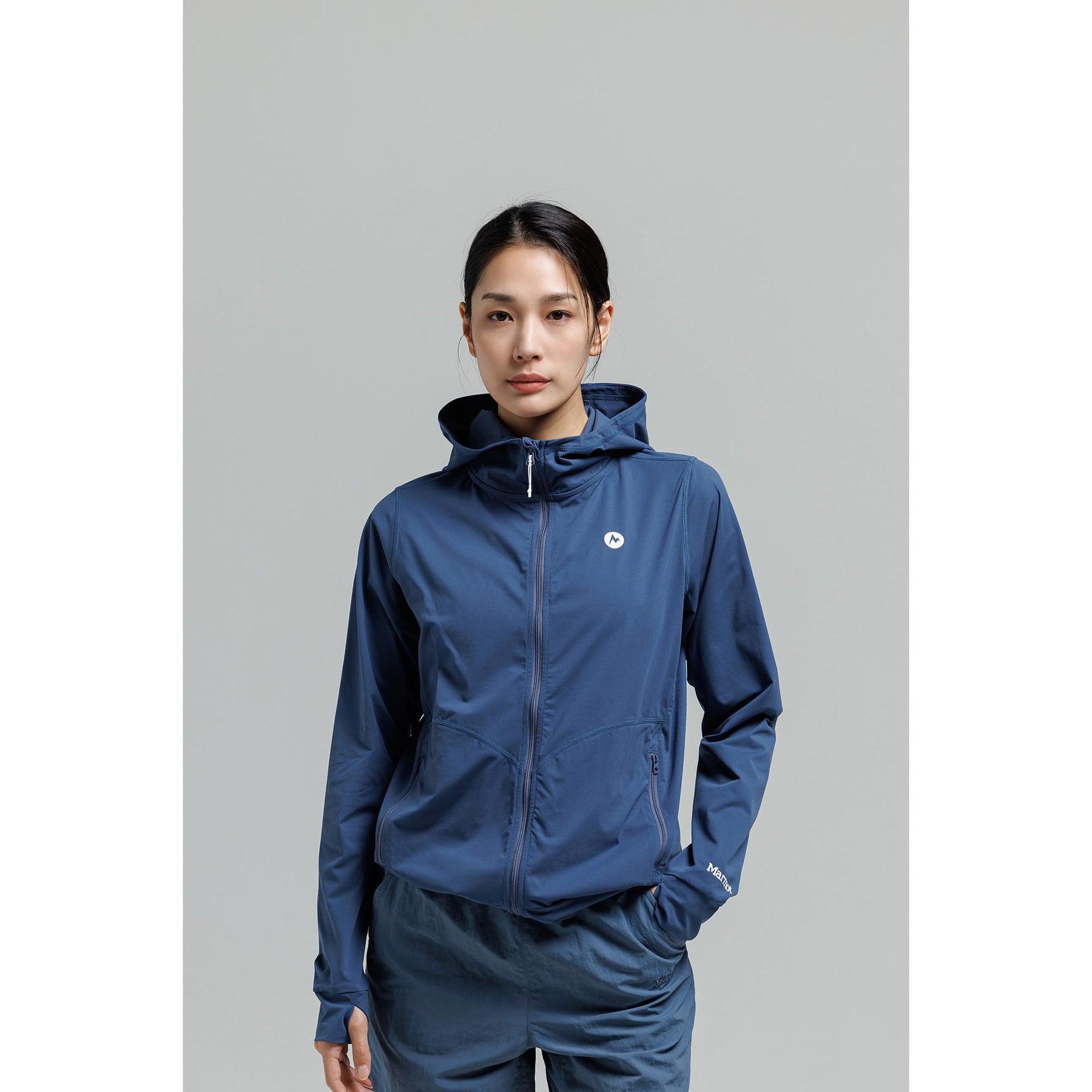 W’s Mt.RashGuard Hoodie(ウィメンズ マウンテンラッシュガード フーディ)
