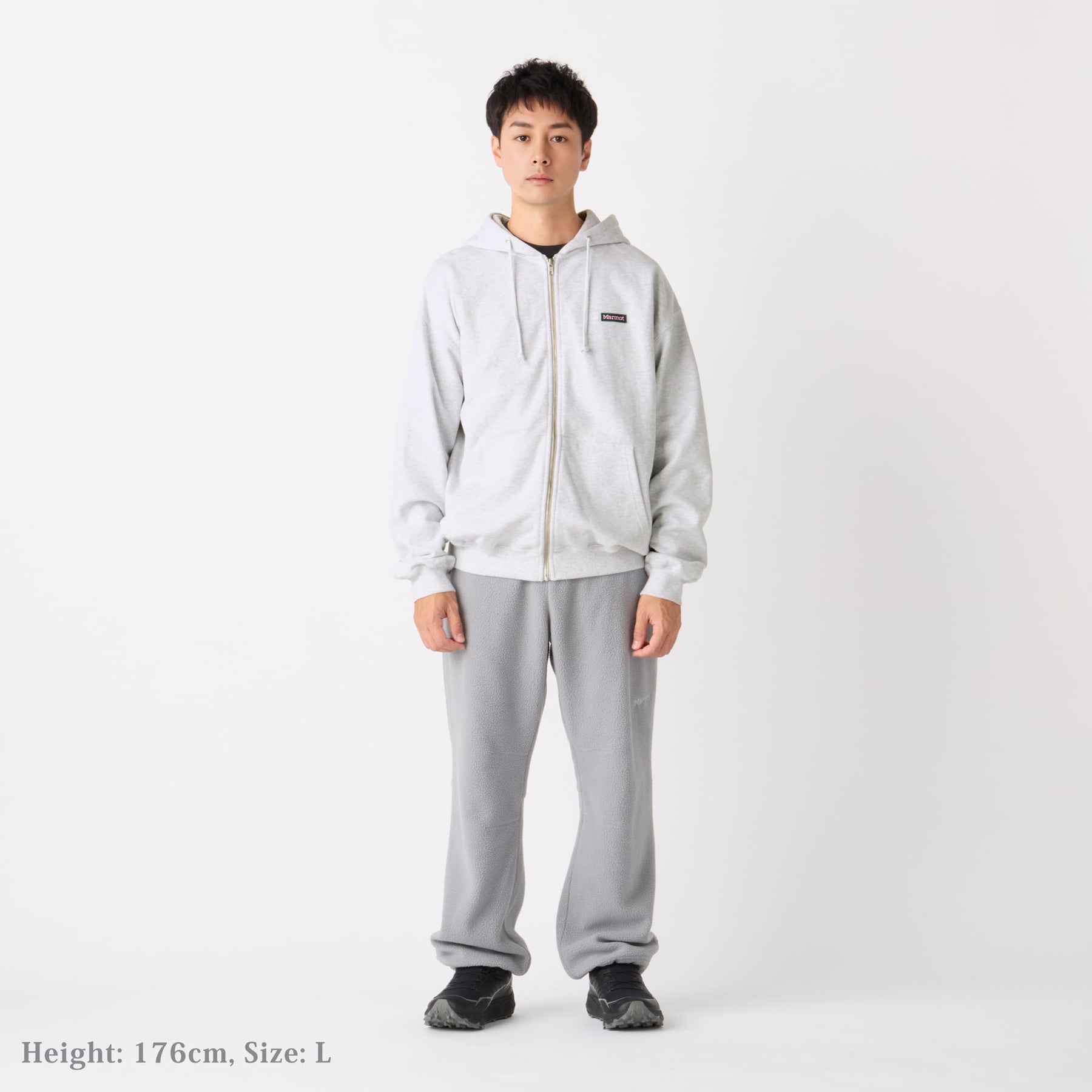 Marmot Stability Full-zip Sweat Parka(マーモットスタビリティフルジップスウェットパーカ)