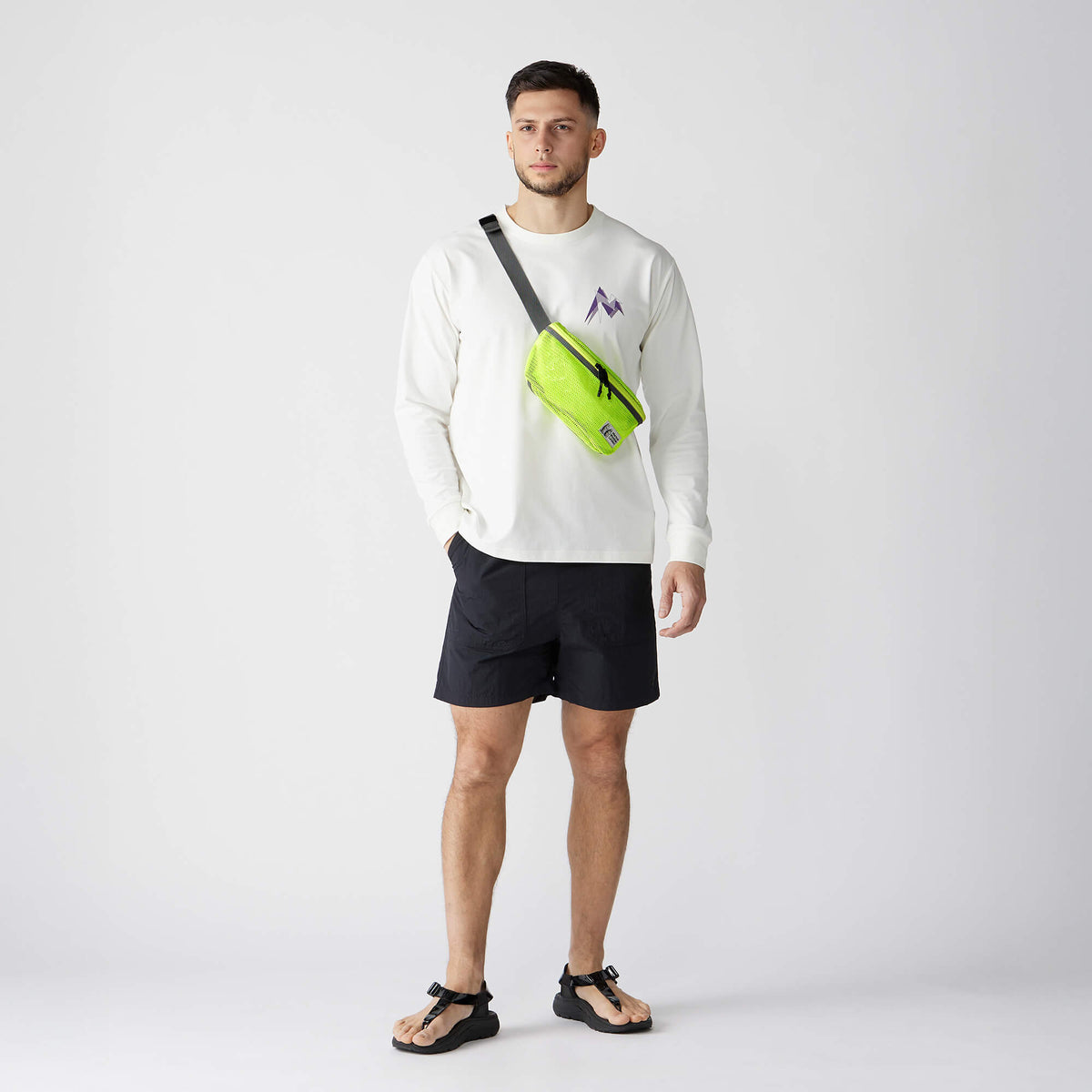 MMW Mesh Waist Pouch(エムエムダブリュー メッシュ ウエストポーチ)