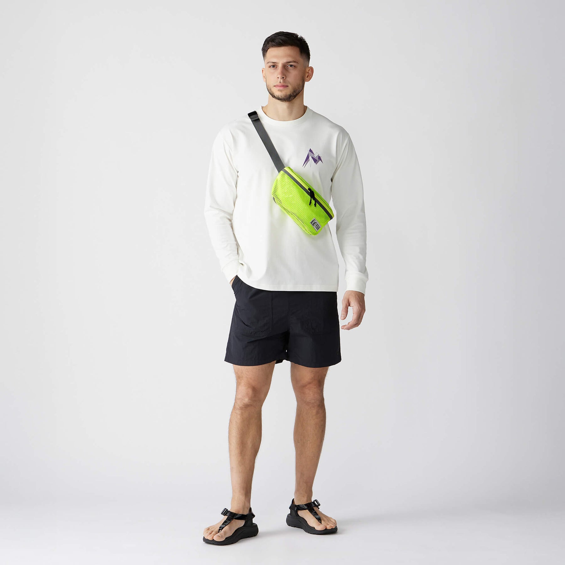 MMW Mesh Waist Pouch(エムエムダブリュー メッシュ ウエストポーチ)
