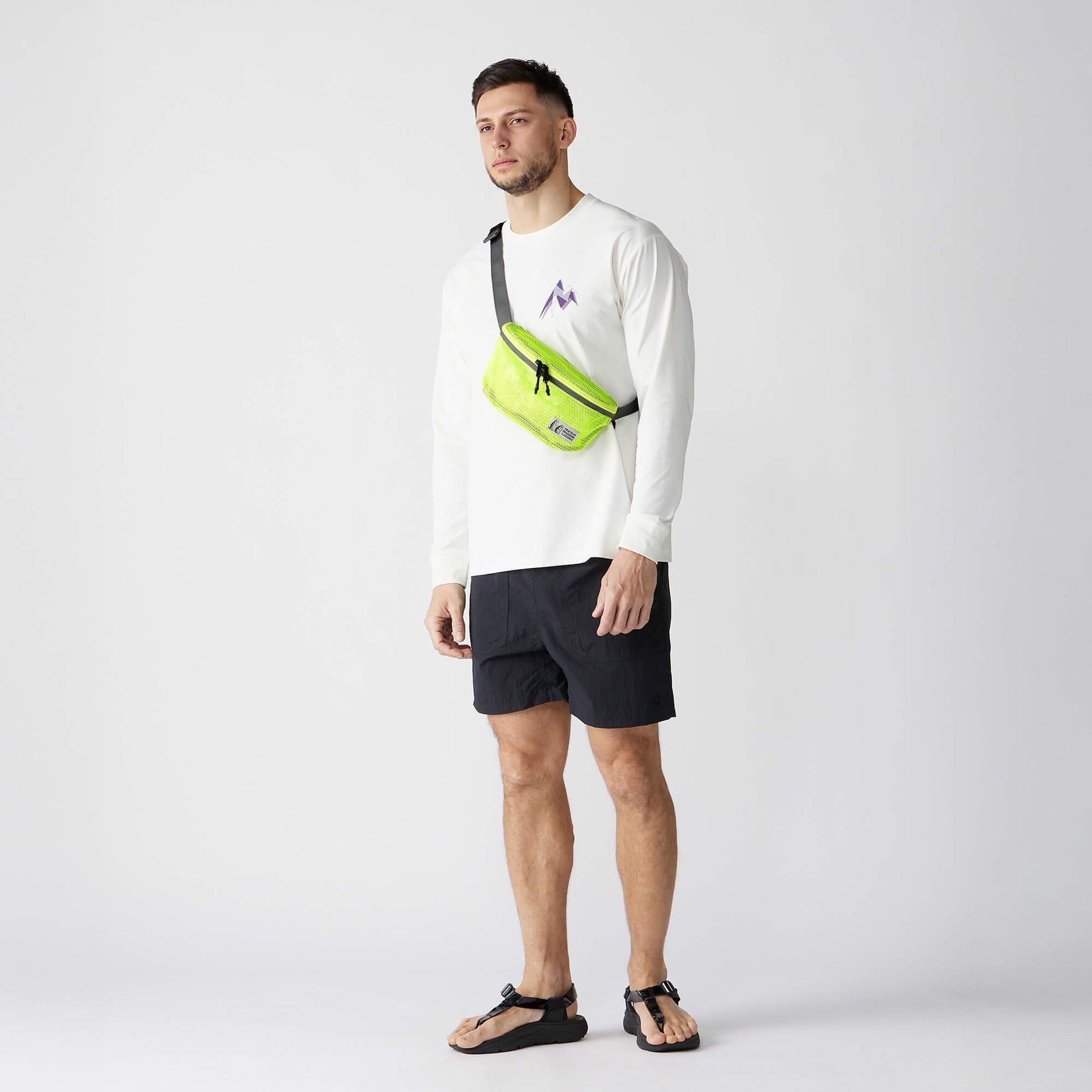 MMW Mesh Waist Pouch(エムエムダブリュー メッシュ ウエストポーチ)