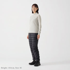 W's Climb Wool Half-zip L/S (ウィメンズ クライムウールハーフジップロングスリーブ)