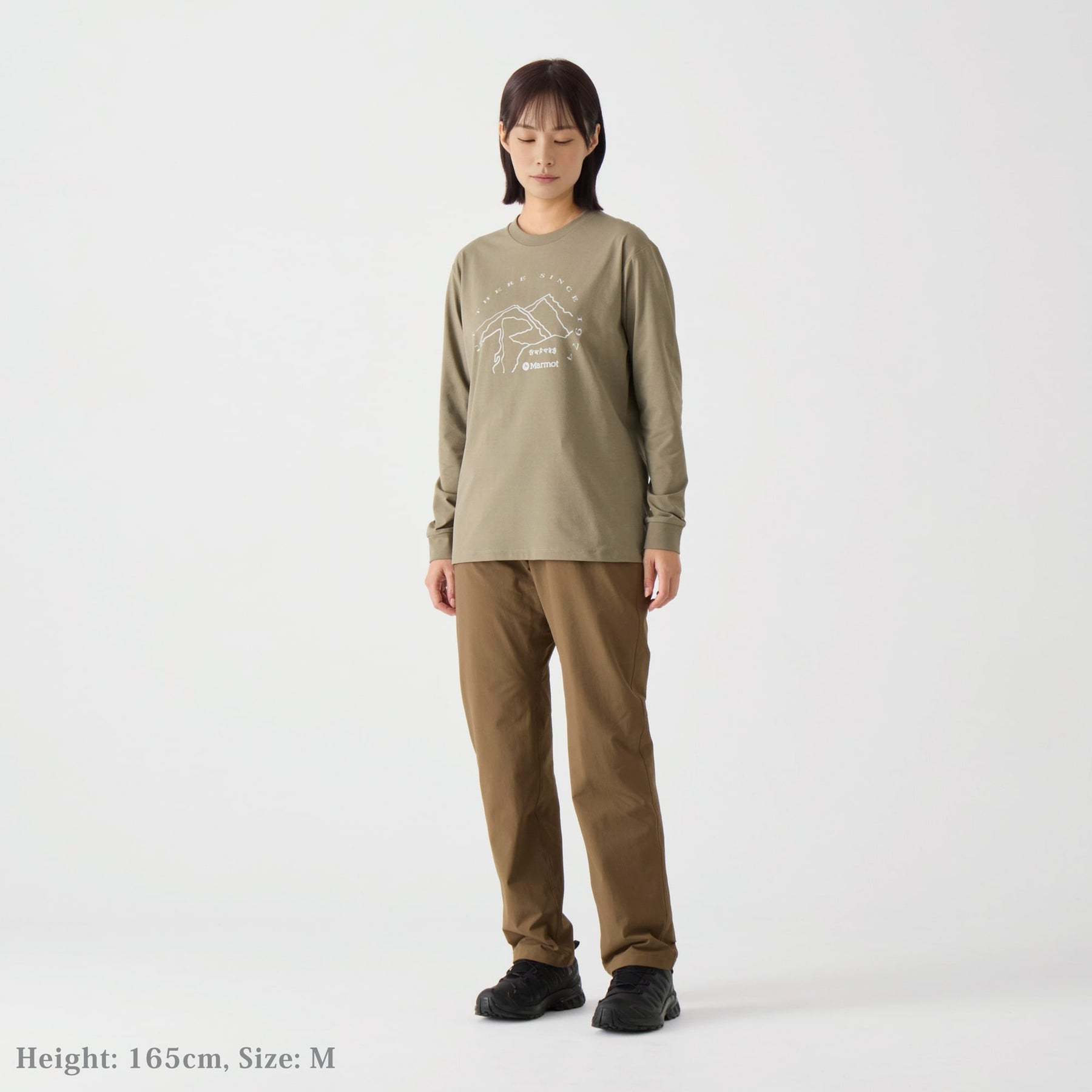 W's Mt.Everest L/S T-Shirt(ウィメンズ マウントエベレスト ロングスリーブティーシャツ)