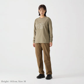 W's Mt.Everest L/S T-Shirt(ウィメンズ マウントエベレスト ロングスリーブティーシャツ)