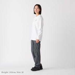 W's Classic Logo EB L/S T-Shirt(ウィメンズクラシックロゴエンブロイロングスリーブティーシャツ)