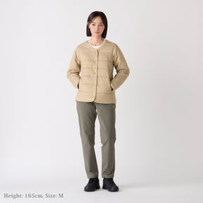 W's Dite No Collar Padding Jacket(ウィメンズディーテノーカラーパディングジャケット)