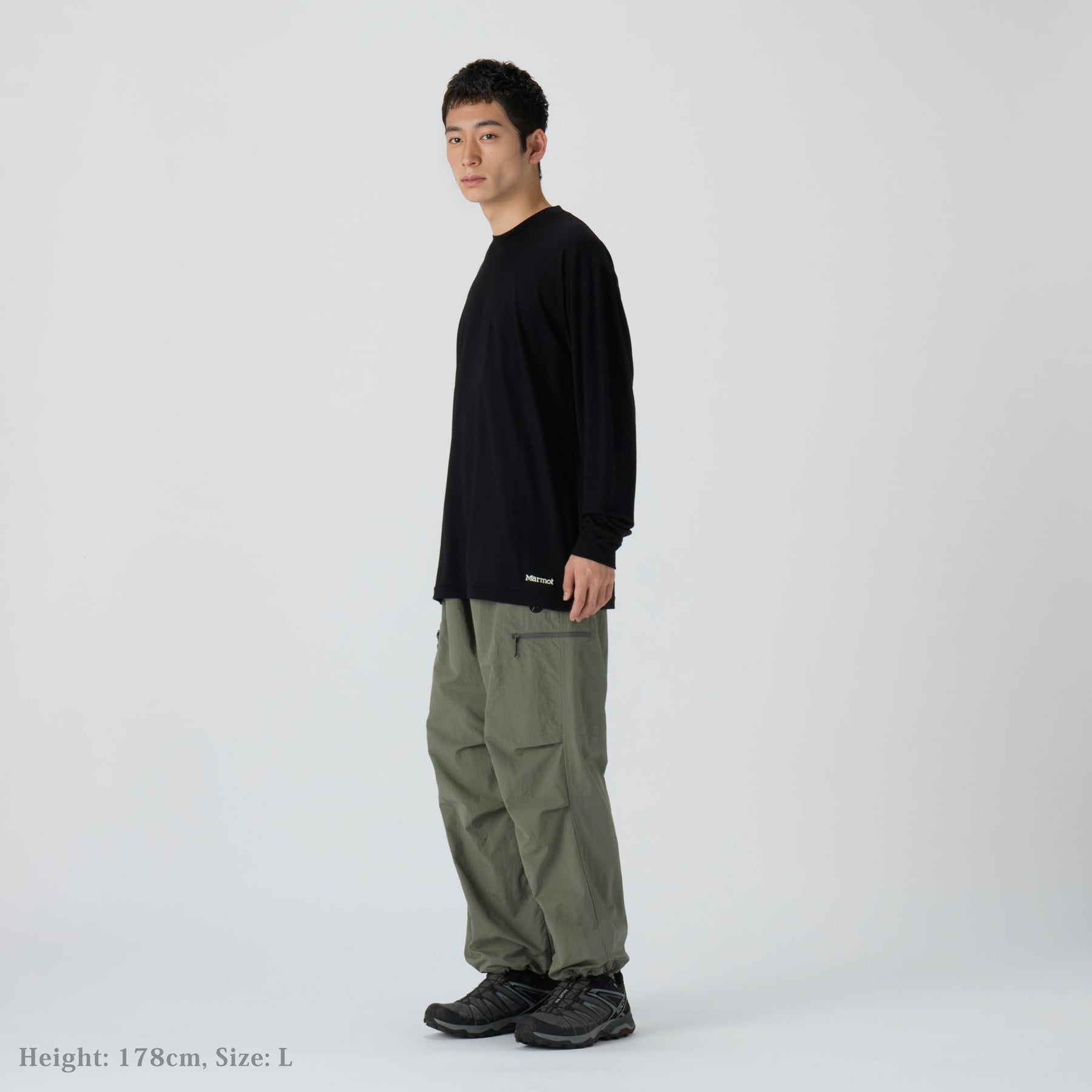 Merino Wool L/S Tee by Marmot(メリノウールロングスリーブティー