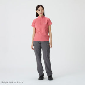 W's Climb Skin Half-Zip S/S(ウィメンズ クライムスキンハーフジップ ショートスリーブ)