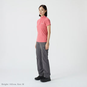 W's Climb Skin Half-Zip S/S(ウィメンズ クライムスキンハーフジップ ショートスリーブ)