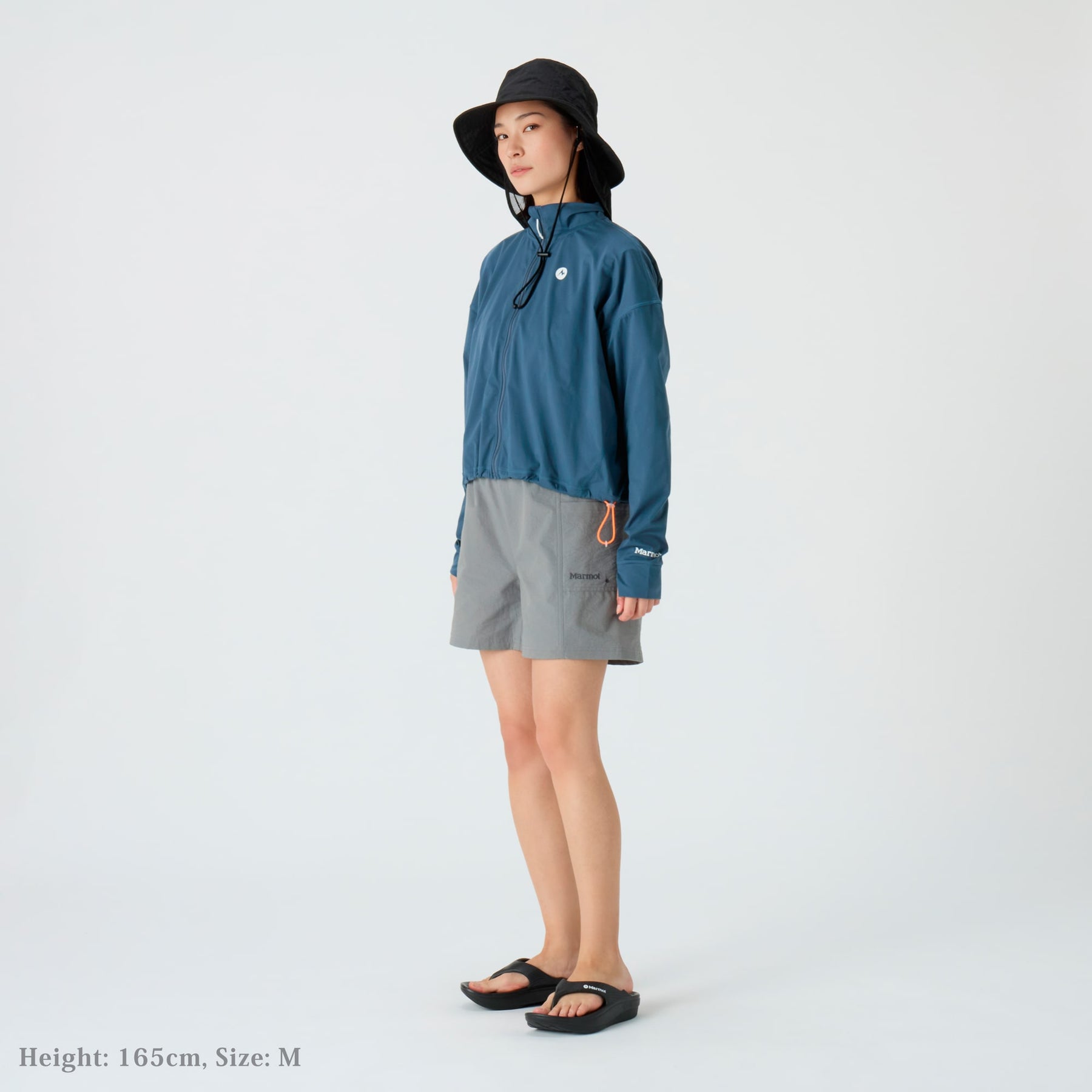 W’s Mt.RashGuard Full-zip(ウィメンズ マウンテンラッシュガード フルジップ)