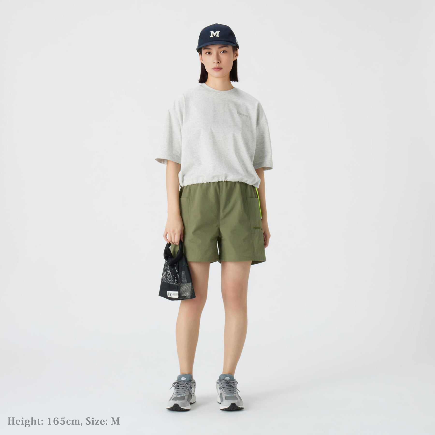 W's Marmot Cropped Cord T-Shirt(ウィメンズ マーモットクロップドコードティーシャツ)