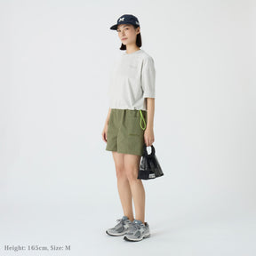 W's Marmot Cropped Cord T-Shirt(ウィメンズ マーモットクロップドコードティーシャツ)