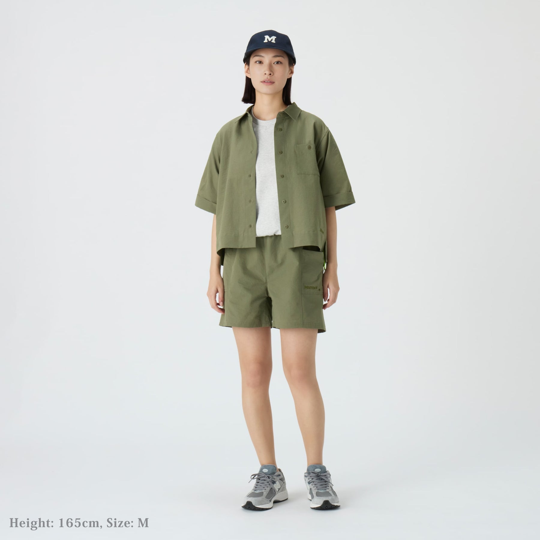 M*様 ふりふ　長襦袢　ターコイズ　桜　短袖　ウォッシャブル W's DA Breathable S/S Shirt(ウィメンズ DAブレサブル ショート